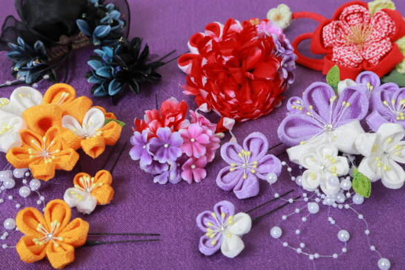 多種多様な髪飾りを入荷しました