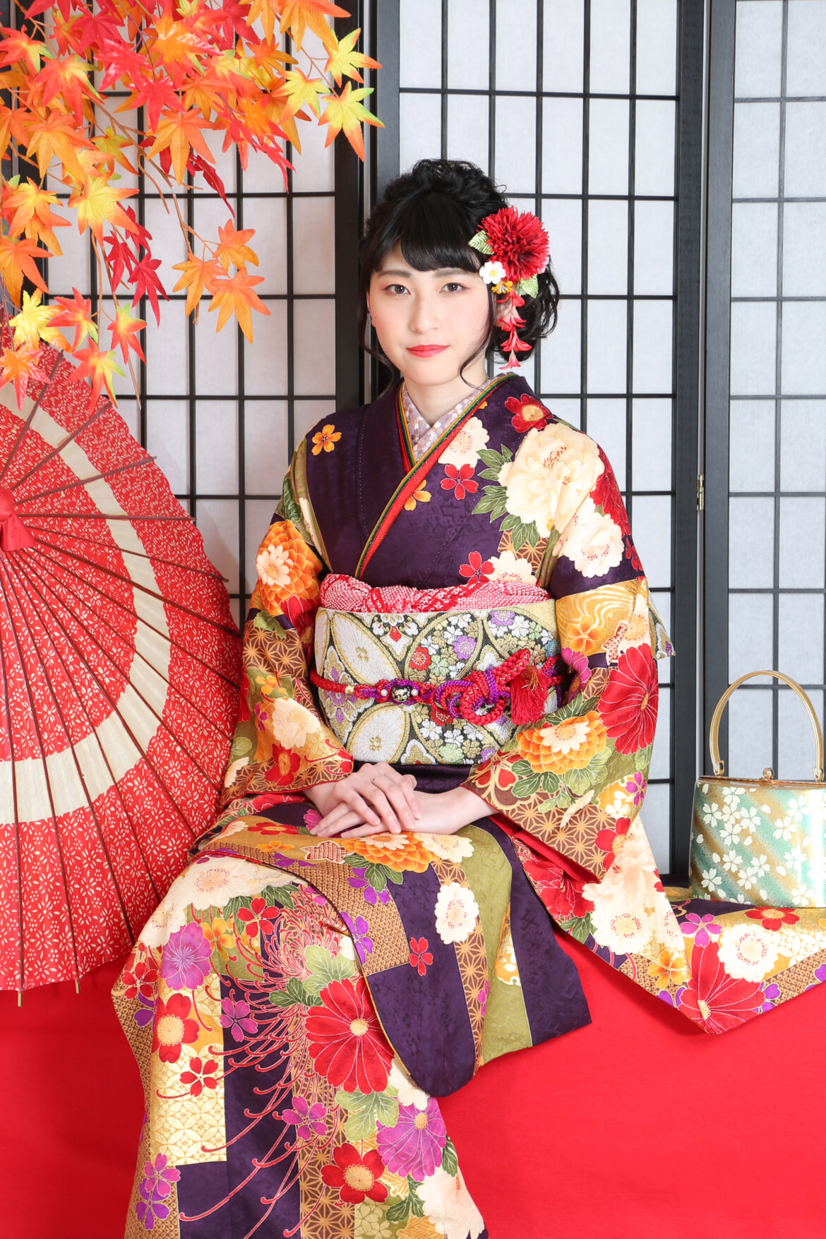 紬のたけやま 振袖