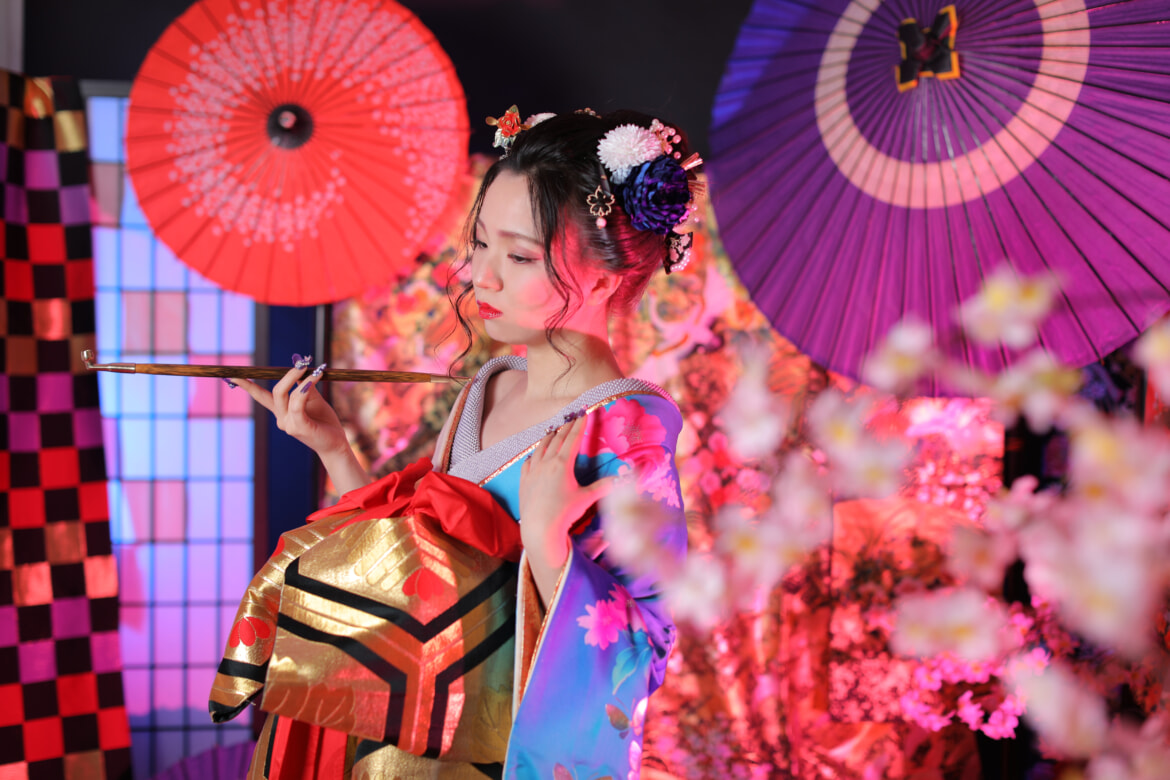 成人式 前撮り 花魁撮影